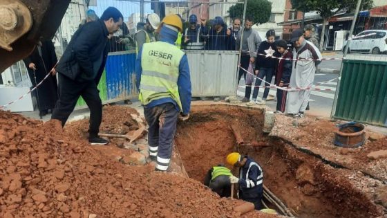بيان توضيحي حول حادث انفجار أنبوب الماء بشارع المثنى بن حارثة