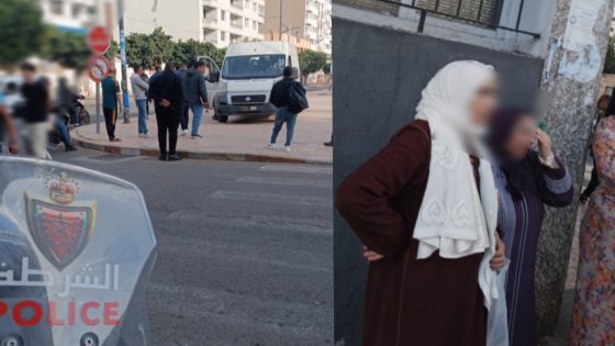 أمن الدار البيضاء يوقف مختل عقلي بعد اعتداء على شابة ووالدتها