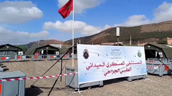 “القوات المسلحة الملكية تُنشئ ثلاث مستشفيات ميدانية لتلبية الاحتياجات الطبية في المناطق الجبلية