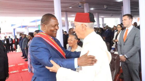Rachid Talbi El Alami représente SM le Roi à la cérémonie d’investiture du Président de la République centrafricaine —-