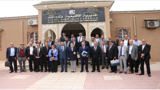 تارودانت: الأكاديمية الجهوية للتربية و التكوين لجهة سوس ماسة تنظم بالمديرية أشغال اجتماع لجنة القيادة لتتبع مؤسسات الريادة.