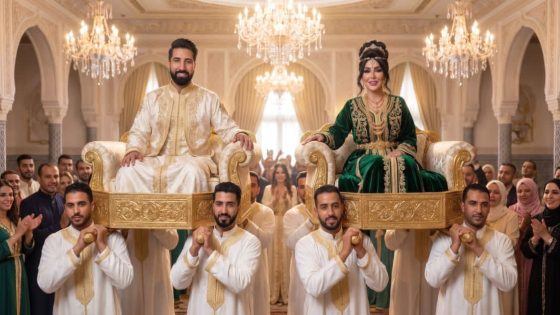 الفنان السوري شادي رحال يتزوج مغربية في عرس أسطوري