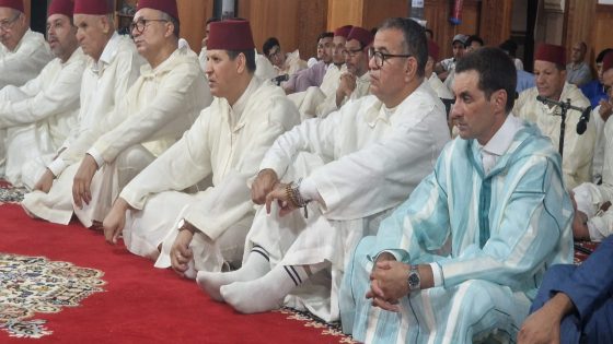 تارودانت: عامل الإقليم يترأس حفل إحياء الذكرى 28 لوفاة المرحوم الملك الحسن الثاني بمسجد المركب الديني.