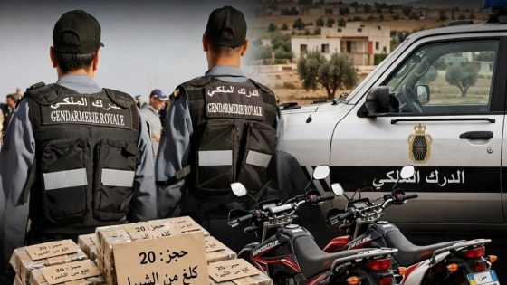حملة تمشيطية لدرك تارودانت تطيح بشبكة للاتجار في المخدرات و”الماحيا” بأولاد عرفة – سيدي دحمان