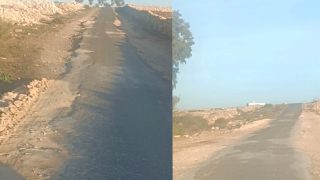 “سكان دواوير الوليدية والمحسنون يتطوعون لترقيع طريق الإقليمية 3403 في غياب الجماعة والمسؤولين”