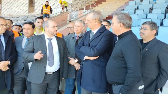 والي مراكش فريد شوراق يتفقد تقدم الأشغال في الملعب الكبير استعدادًا لأمم إفريقيا 2025 وكأس العالم 2030