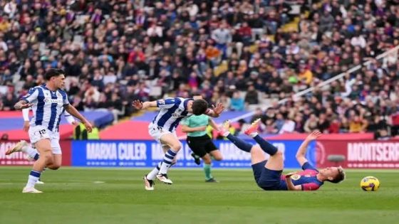 برشلونة يحقق فوزًا كبيرًا على ريال سوسييداد برباعية نظيفة في الدوري الإسباني