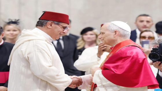 جلالة الملك محمد السادس يهنئ البابا ليو الرابع عشر وأخنوش يمثل المملكة في حفل التنصيب بالفاتيكان