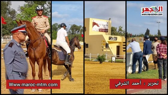 ‏انطلاق فعاليات المسابقة الوطنية للقفز على الحواجز بالشلالات وسط تنظيم احترافي وتأمين دقيق من عناصر الدرك الملكي ‏ 