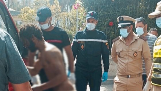 توقيف شخص في حالة غير طبيعية أحدث فوضى قرب مقاطعة الصخور السوداء بالدار البيضاء