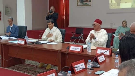 السيد محمد العباس رئيس مجلس اقليم تارودانت يترأس اشغال الجلسة الثانية للدورة العادية لشهر يونيو 2025..