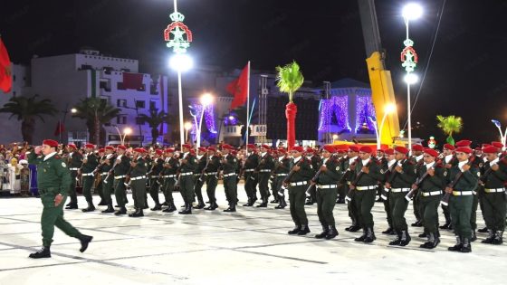 تطوان : عرض المشاعل والموسيقى الملكية يضيئان احتفالات عيد العرش المجيد