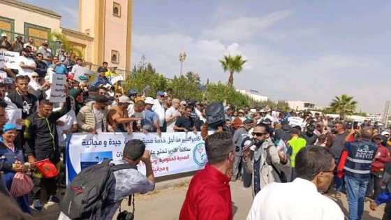 احتجاجات في أكادير: الساكنة تطالب بتحسين الخدمات الصحية في المستشفى الجهوي الحسن الثاني