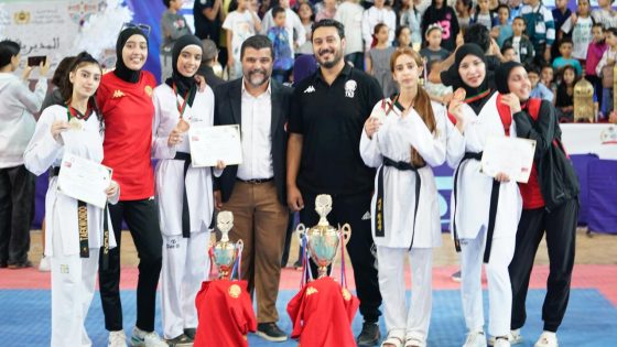 نادي الوداد الرياضي للتايكوندو يحرز بطولة المغرب (سيدات) وكأس سفير كوريا..