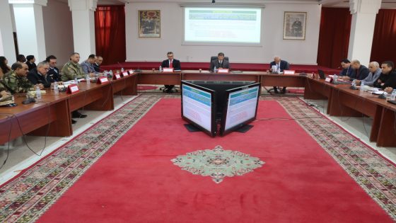 بالصور…عامل إقليم تارودانت يترأس اجتماعا موسعاً لتفعيل ومتابعة تنفيذ التدابير الاستباقية لمواجهة الفيضانات وموجة البرد بالاقليم الروداني الجبلي الكبير..