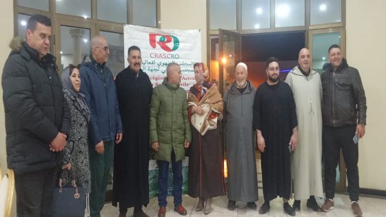 وجدة..المجلس الجهوي لفعاليات المجتمع المدني بجهة الشرق يحيي حفلًا دينيًا واجتماعيًا بمقر غرفة التجارة والصناعة والخدمات .