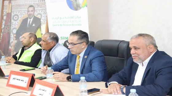 اقليم تارودانت….تنظيم لقاء تواصلي بقاعة الاجتماعات بمقر جماعة أولوز، خصص لتقديم مشروع تطهير السائل .