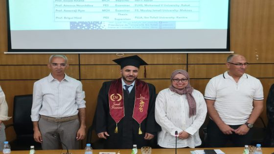 مناقشة أطروحة الدكتوراه نالها الطالب حومان جمال بميزة مشرف جدا: خطوة نوعية في فهم الرضا الوظيفي للأساتذة في المغرب