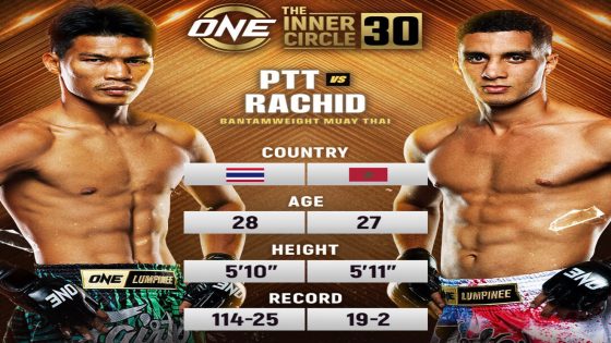 المغربي حمزة رشيد أمام تحدٍ تايلاندي جديد في ONE Championship نحو الفوز الثالث توالياً