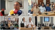 بالصور.. الغرفة الفلاحية بتارودانت تنظم يوما تحسيسيا حول التأمين الفلاحي ضد المخاطر تأطير: يوسف جبهة – رئيس الغرفة الفلاحية سوس ماسة.