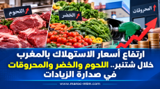 ارتفاع أسعار الاستهلاك بالمغرب خلال شتنبر.. اللحوم والخضر والمحروقات في صدارة الزيادات